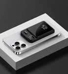 Павербанк Магсейф для айфона магнитный (MagSafe) Power Bank c дисплеем