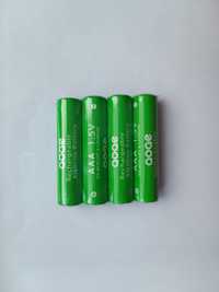 4 аккумуляторные батарейки
ААА 1.5в 3800А