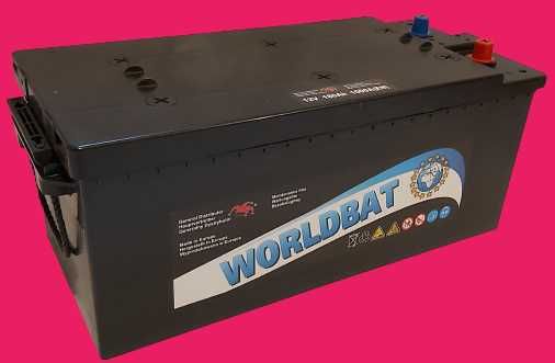 Akumulator WORLDBAT 12V 180 190 Ah 1050A (EN) Cężarowy Super Cena !!!