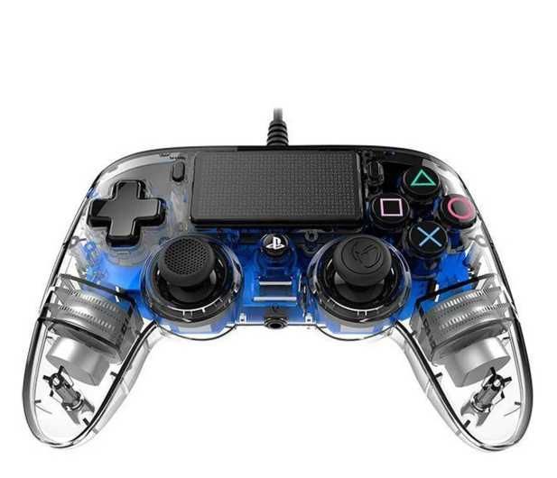 Pad przewodowy Nacon PS4 Compact Controller Light Blue NOWY