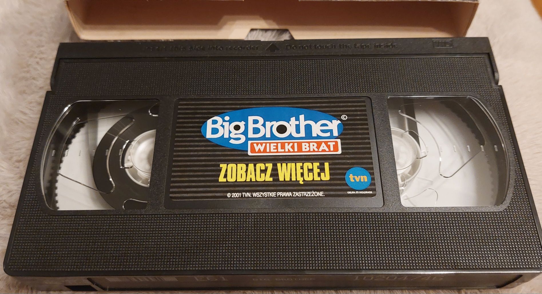 Big Brother pierwsza edycja kaseta vhs