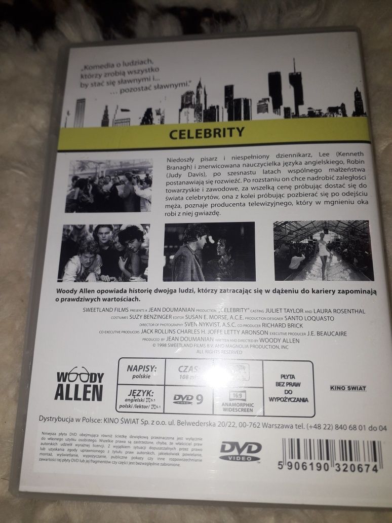 Film Celebrity Woody Allen dvd