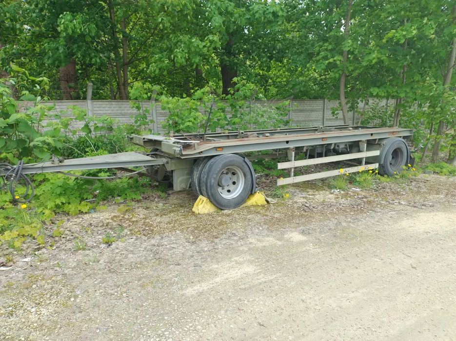 Polkon PK 183  Przyczepa pod kontenery hakowe POLKON PK 183