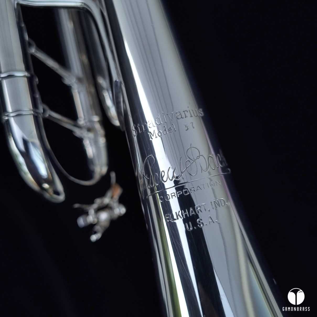 Vincent Bach Stradivarius Corporation 37 trąbka ustnik gamonbrass