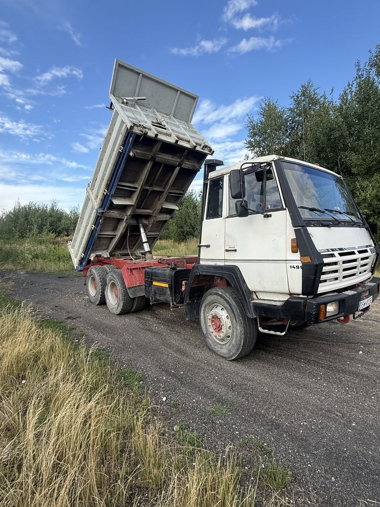 Steyr 1491  6x4 , wywrot 3 stronny