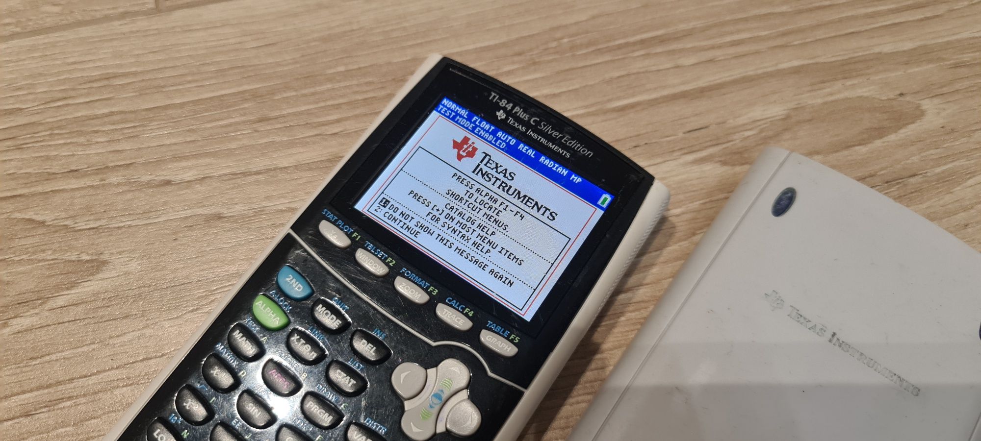 Kalkulator Texas Instruments Ti-84 Plus C Silver Edition naukowy grafi