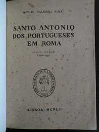 livro: Miguel d’Almeida Paile “Santo António dos portugueses em Roma”