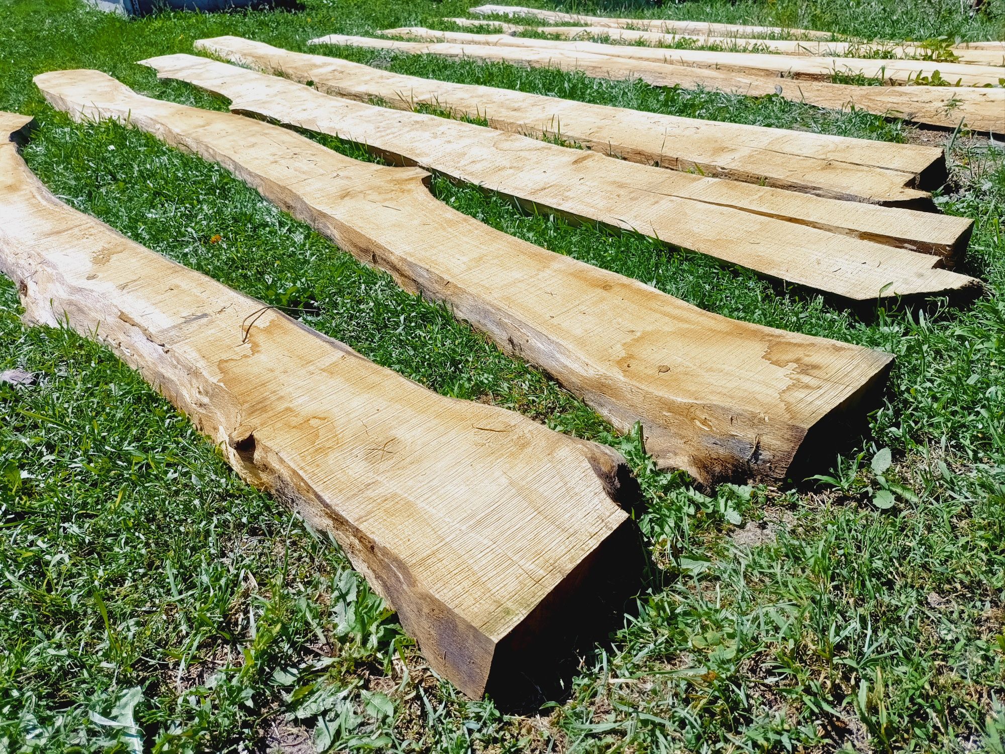 Tarcica dębowa,deski z oflisem dąb 60mm-3,5m dł. SUCHA sezonowana3LATA