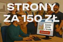Strony Internetowe za 150 zł – gotowe w 24h! | Tworzenie Stron