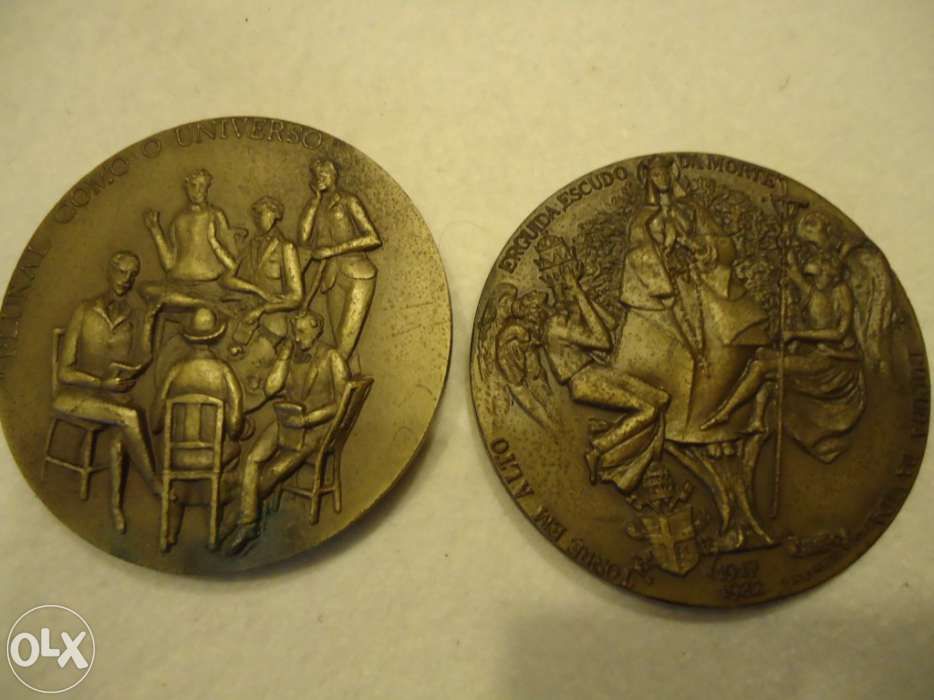 Lote de medalhas de bronze