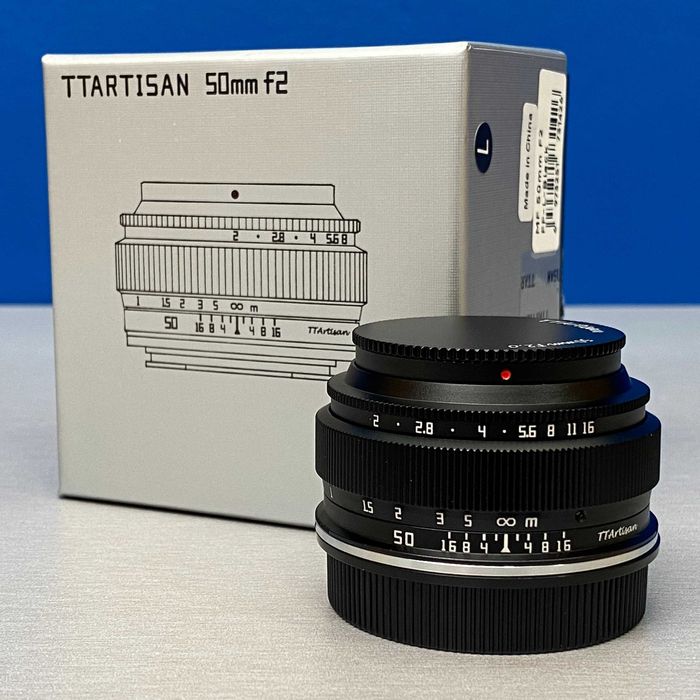 TTArtisan 50mm f/2 | L-Mount | NOVA | 3 ANOS DE GARANTIA