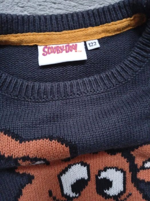 Sweter chłopięcy ze Scooby Doo r.122