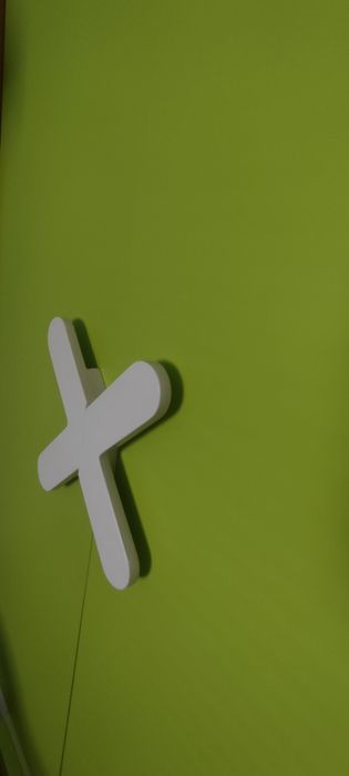TIMOORE Szafa dwudrzwiowa SIMPLE design line, zielona, drewniana