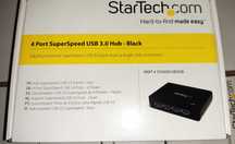 4 porty Usb 3.0 Hub- czarny