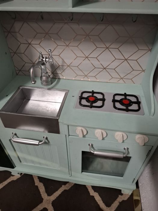 Kuchnia drewniana dla dzieci XXL + akcesoria