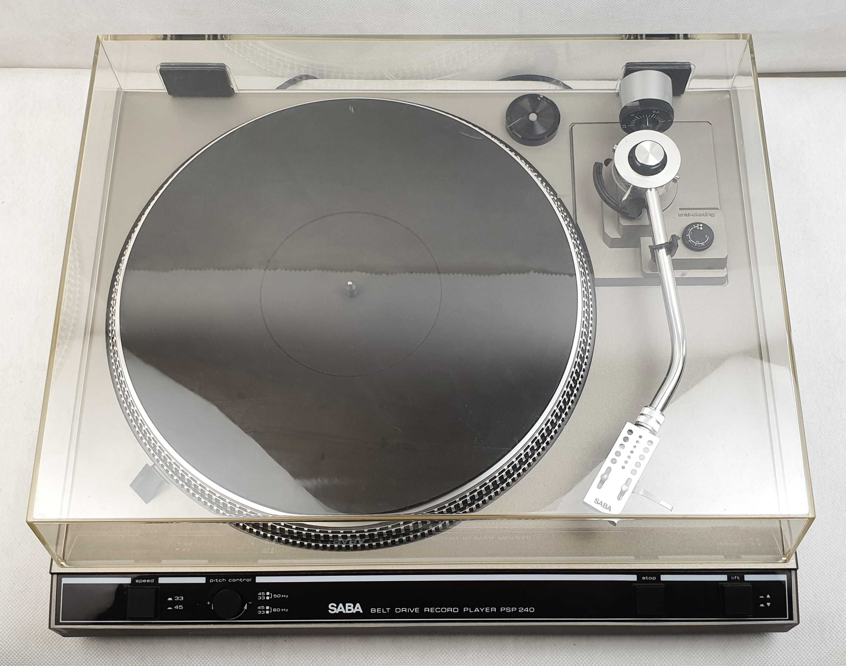 SABA PSP 240 Stary Gramofon Vintage Loft Winyl Retro Audio
