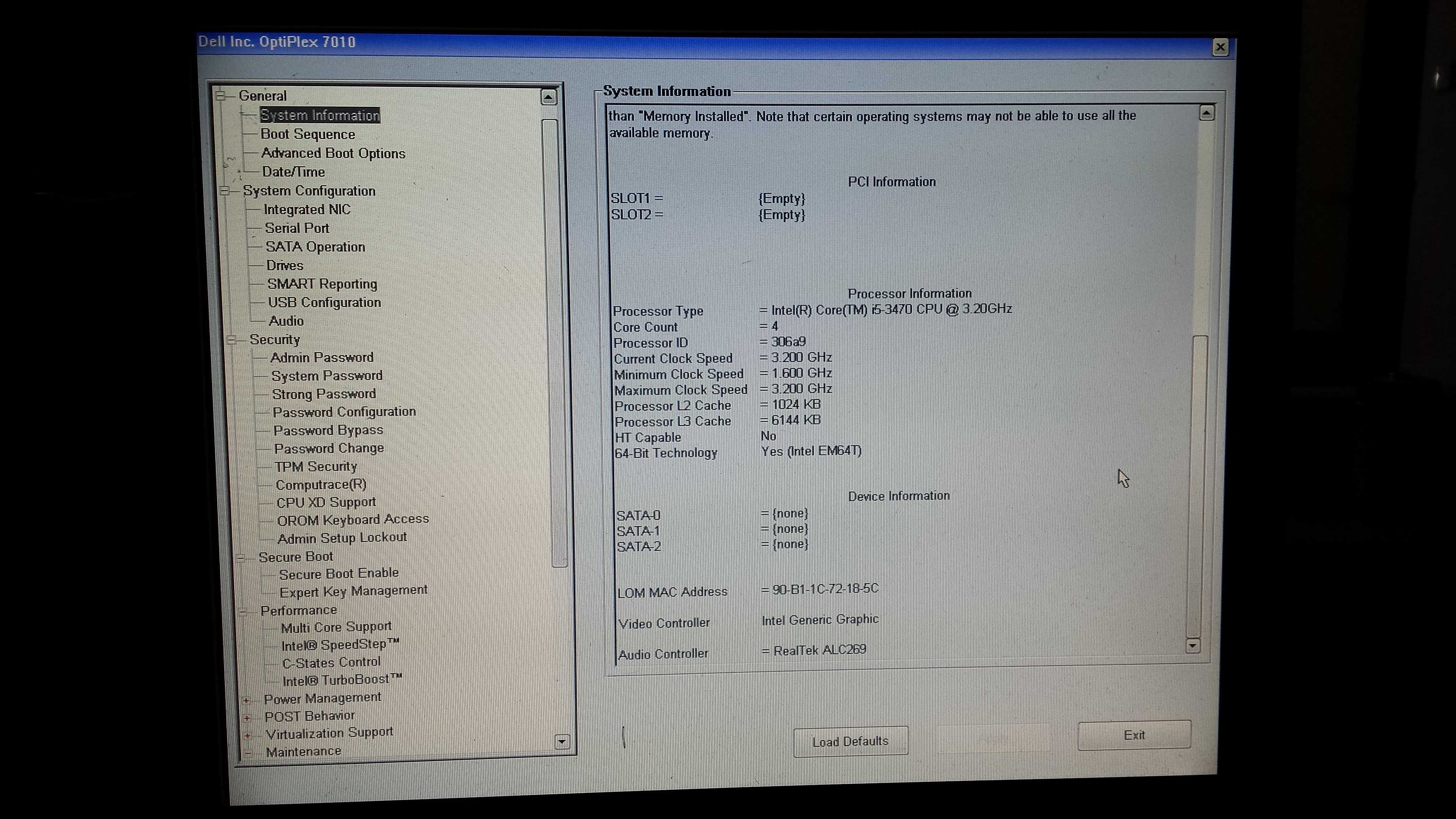 Intel Core i 5 Dell OptiPlex 7010 4gb ram Komputer intel HD