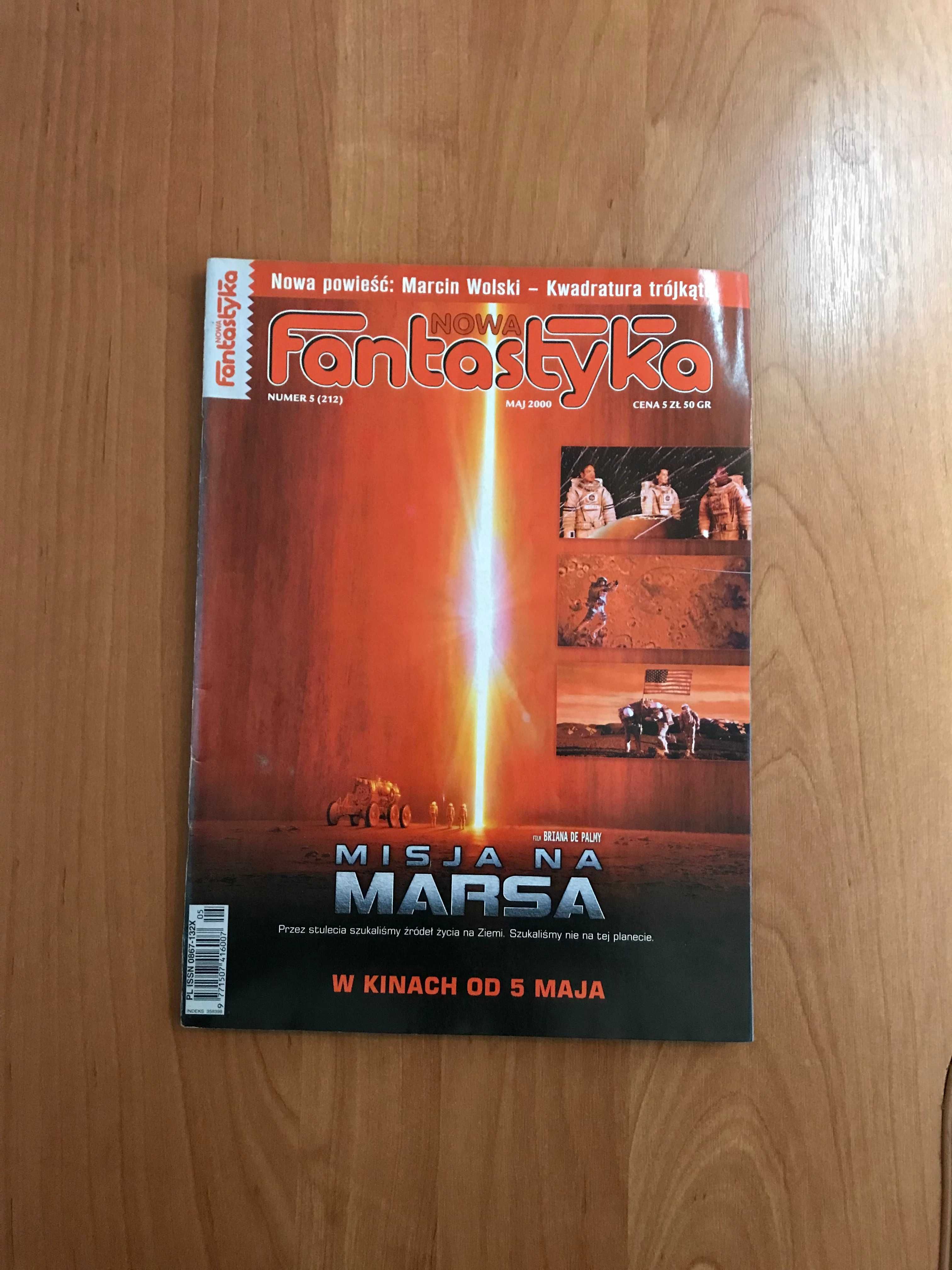 Nowa Fantastyka 5 (212) 2000 Misja na Marsa Beowulf Andrzej Sapkowski