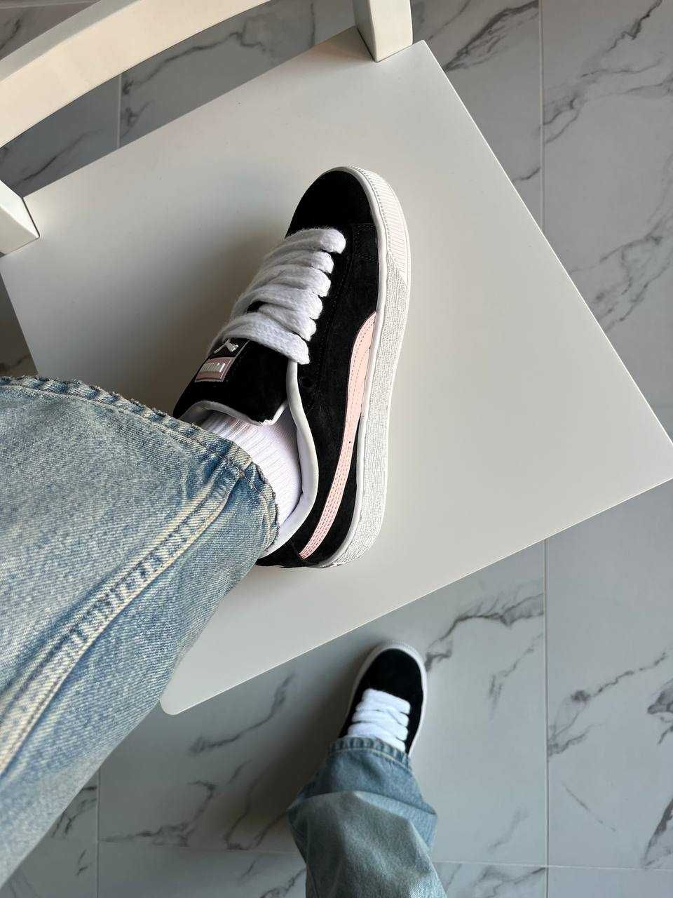 Puma Suede XL Black Pink