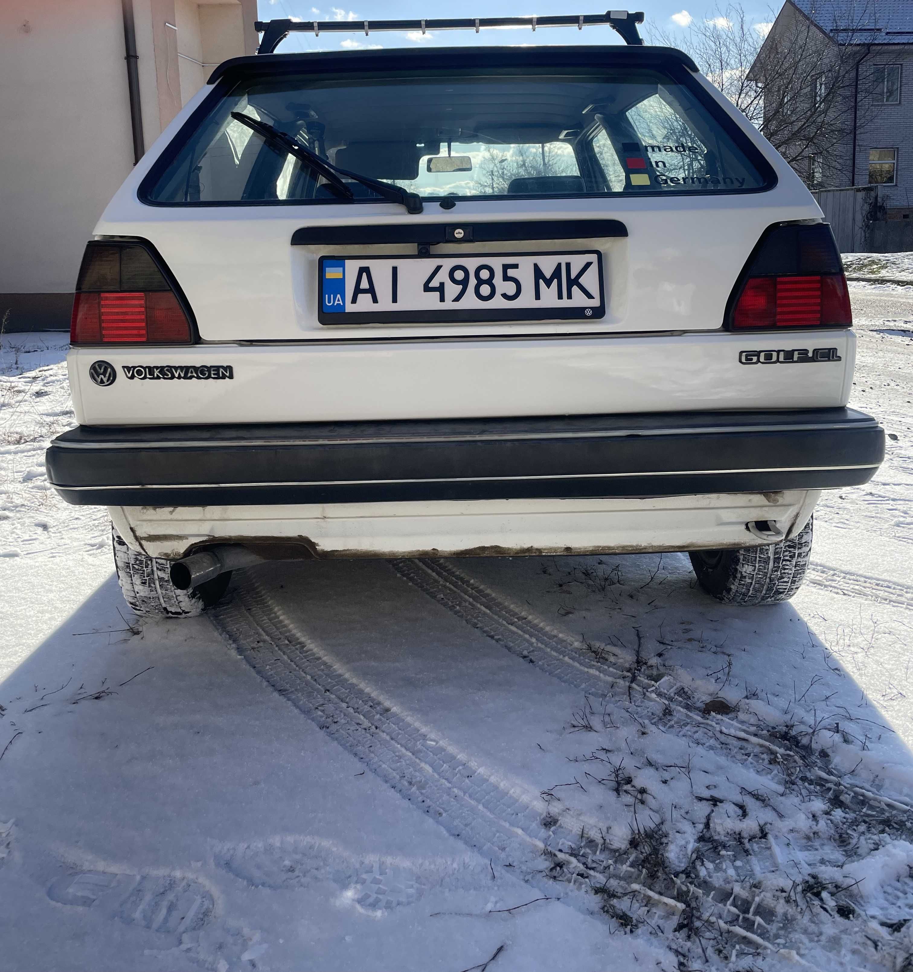 Продам Golf MK2 1985 року випуску.
