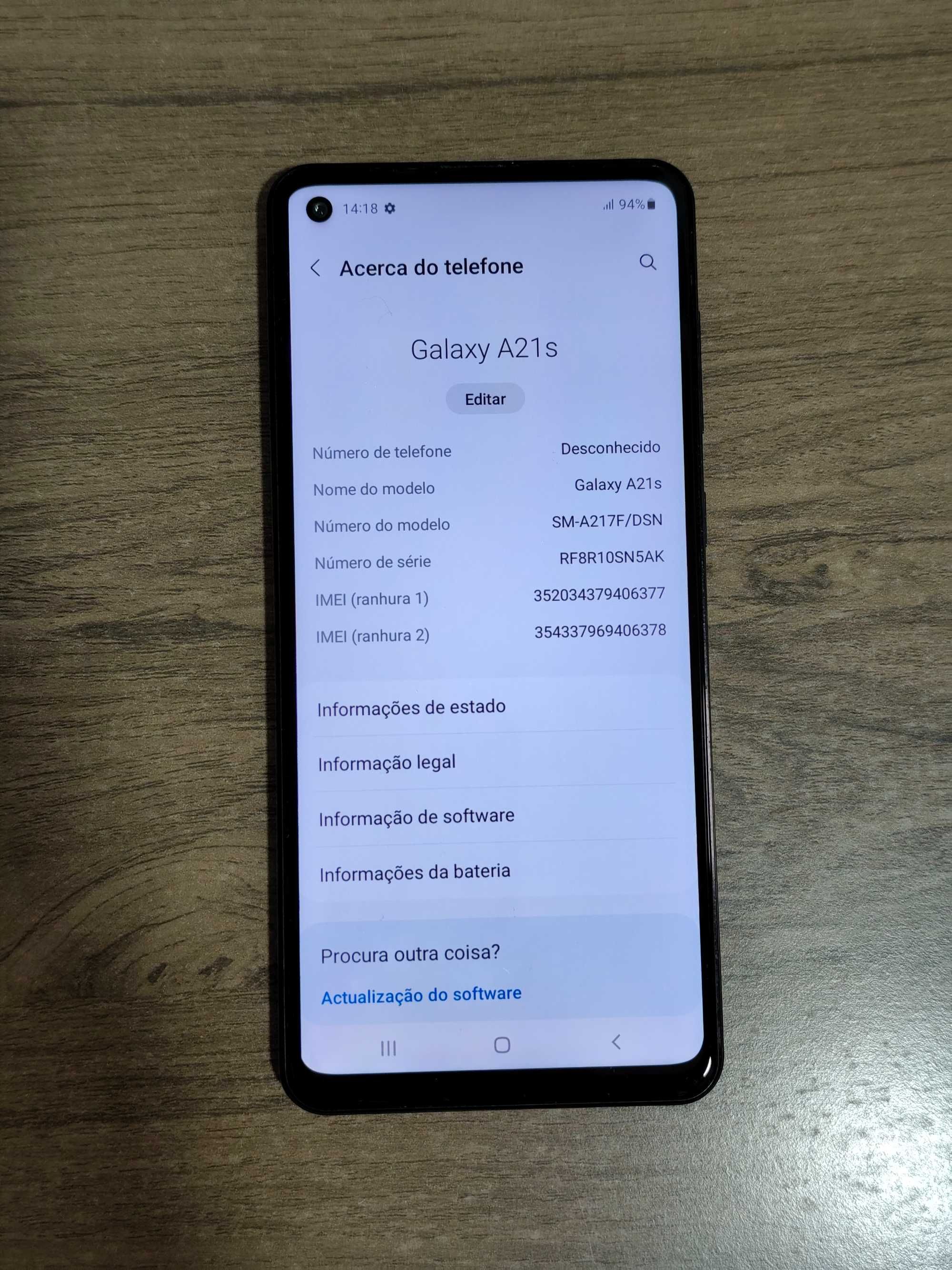 Vendo Samsung A21S