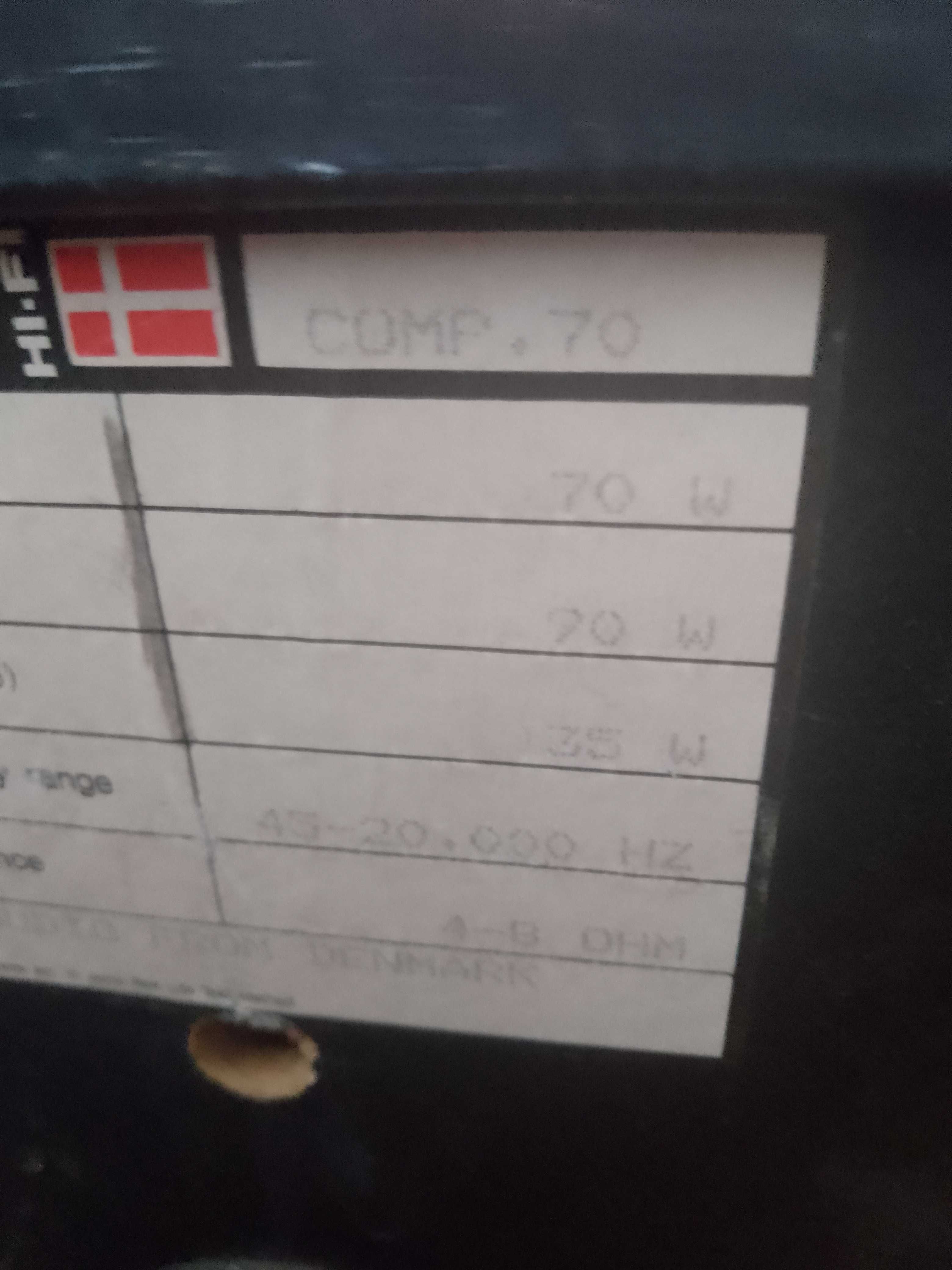 Głośniki,kolumny jamo compact 70 w