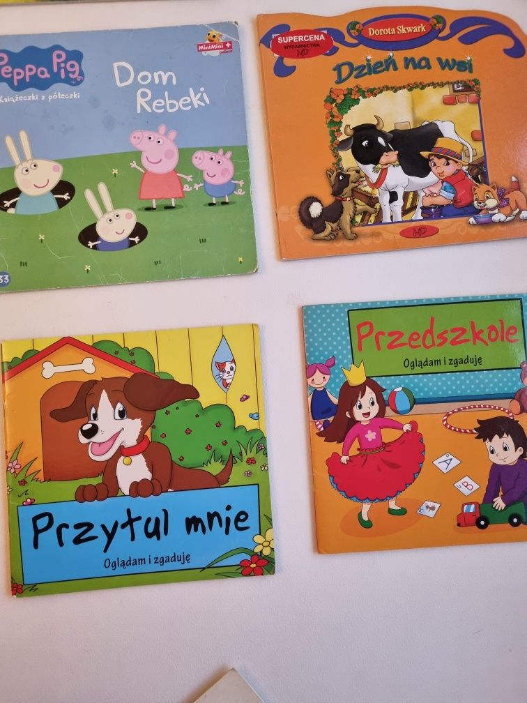 Zestaw książek dla dzieci. Nowa Kicia Kocia majsterkuje. Peppa Dom Reb