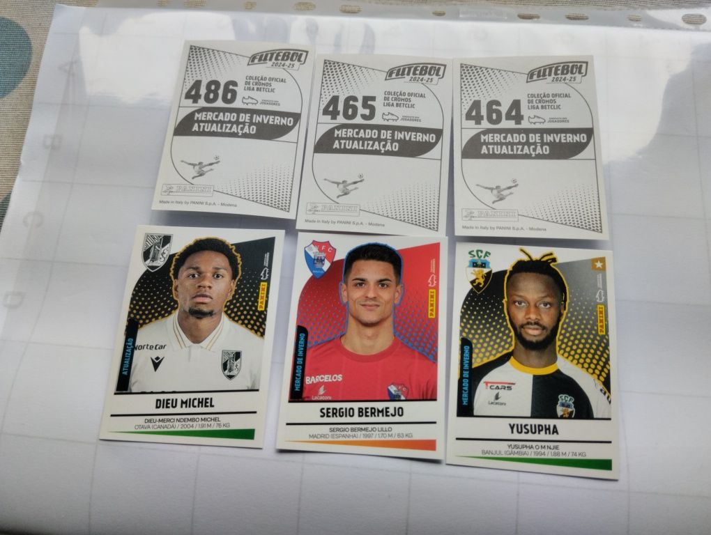 Os 3 cromos do mercado de inverno mais raros de 24/25