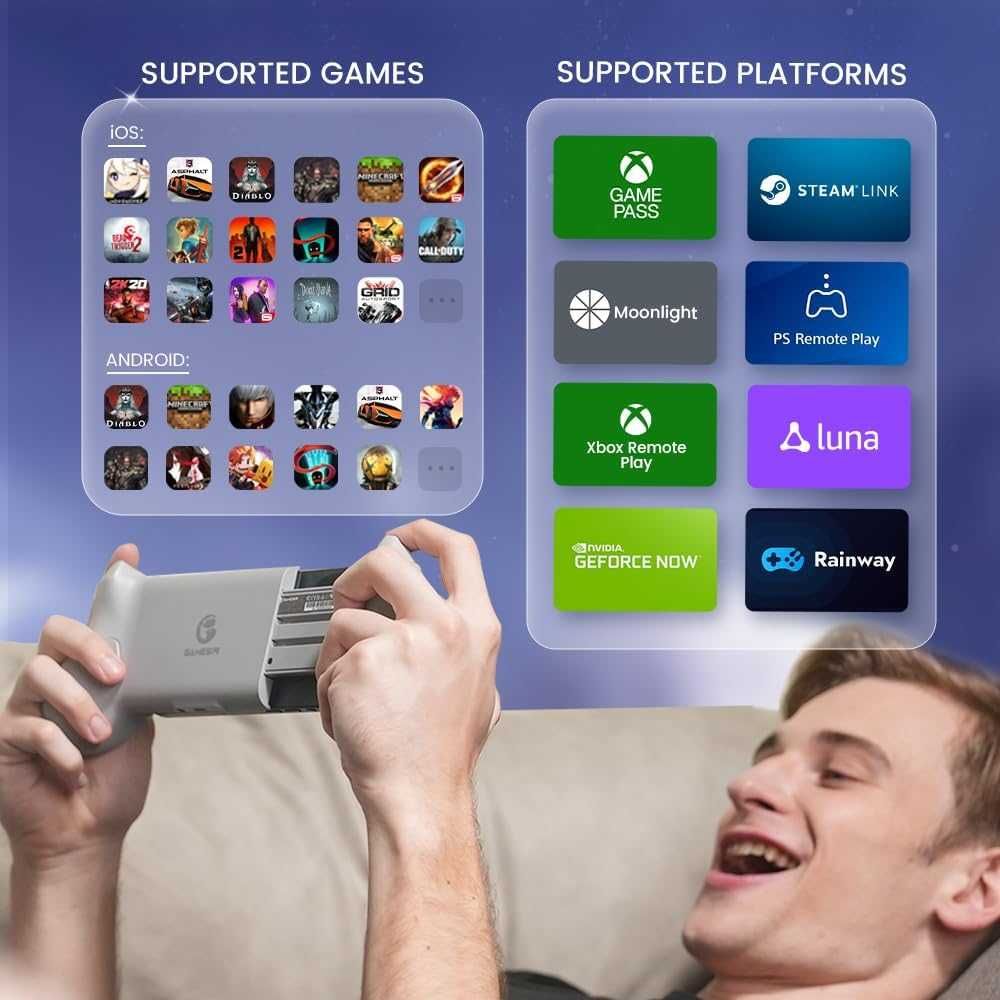 GameSir G8 Galileo - Comando de Jogo Avançado para Android e iPhone 15