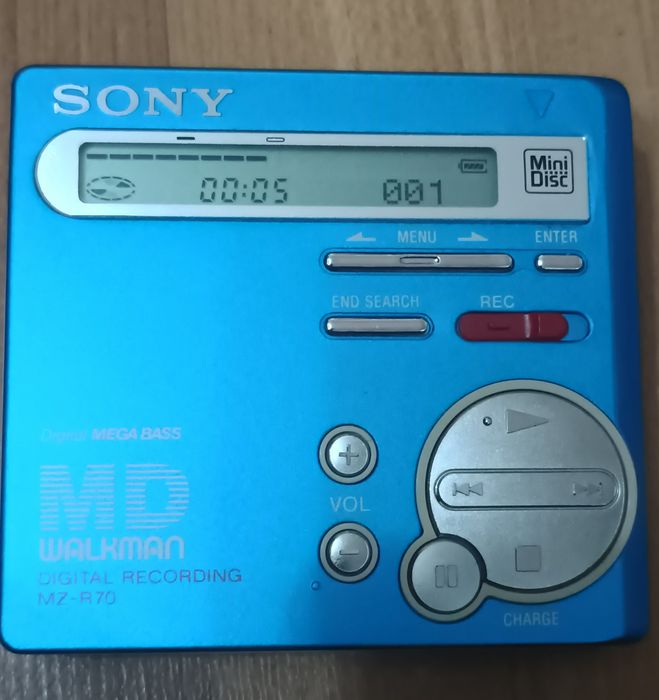 Портативний MD Рекордер Sony MZ-R70 Minidisc Recorder