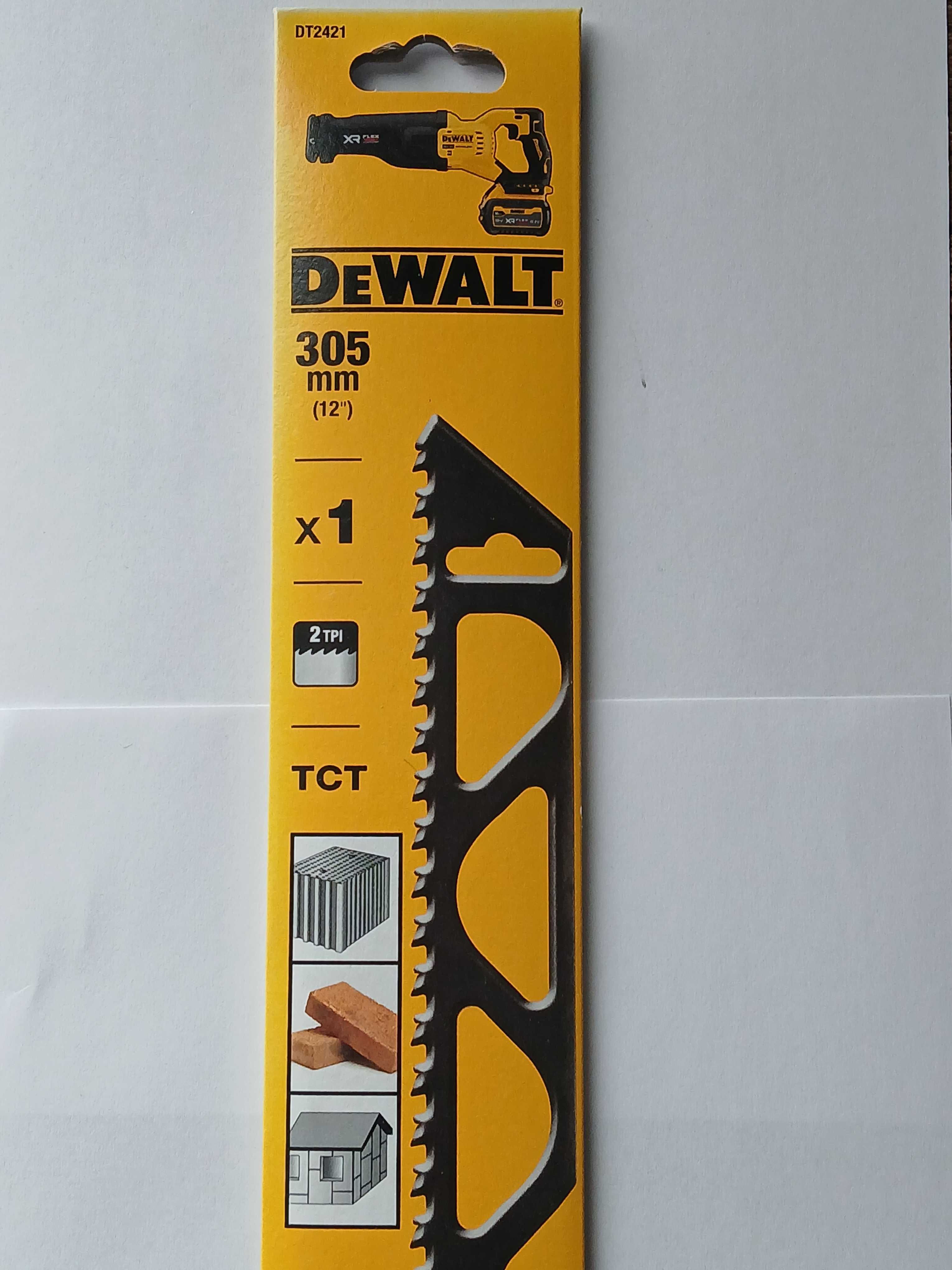 Brzeszczot do pił szablastych do gazobetonu DeWALT DT2422-QZ 457mm*now