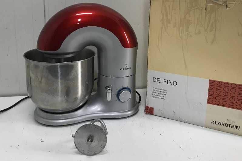 Кухонный комбайн  Тестомес Klarstein Delfino 1800 Вт 7 литров чаша