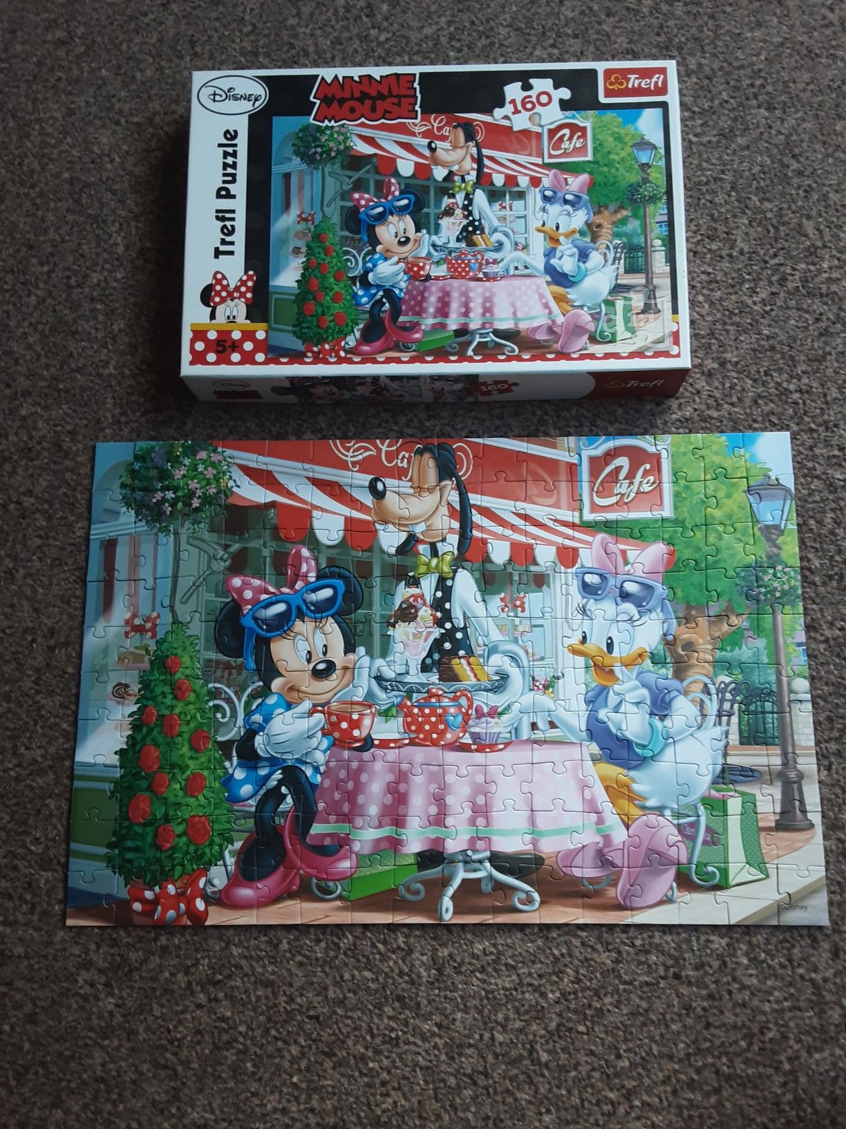 Puzzle myszka Minnie 160 El. 5+