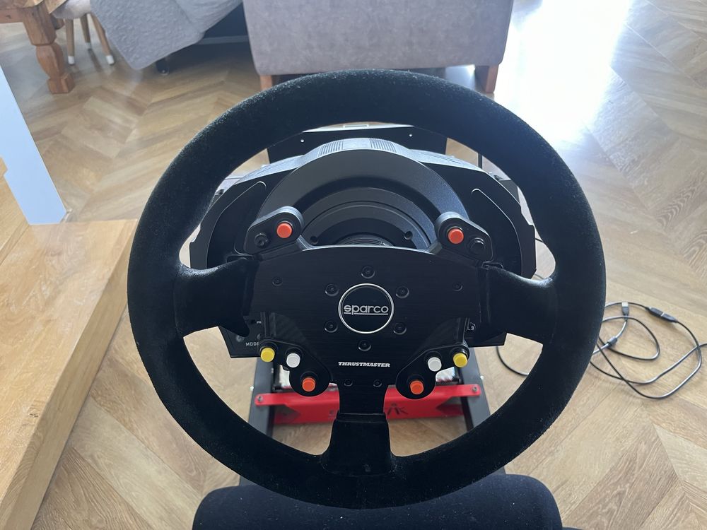 Zestaw simracing simetik k2 i t300 rs gt