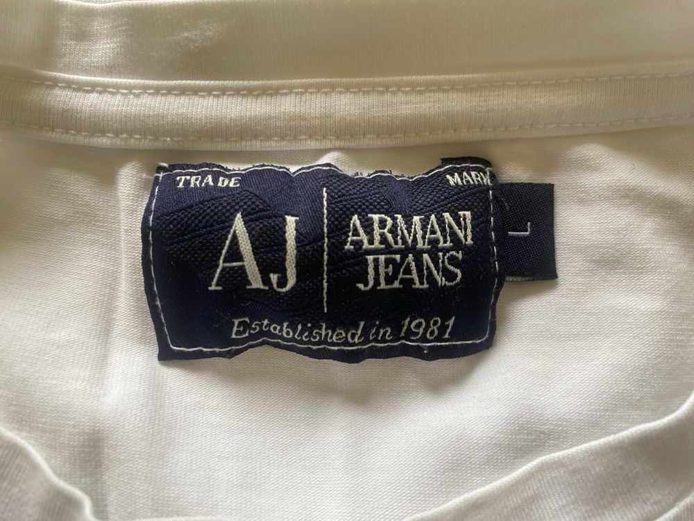Bluzka longsleeve Armani Jeans L
