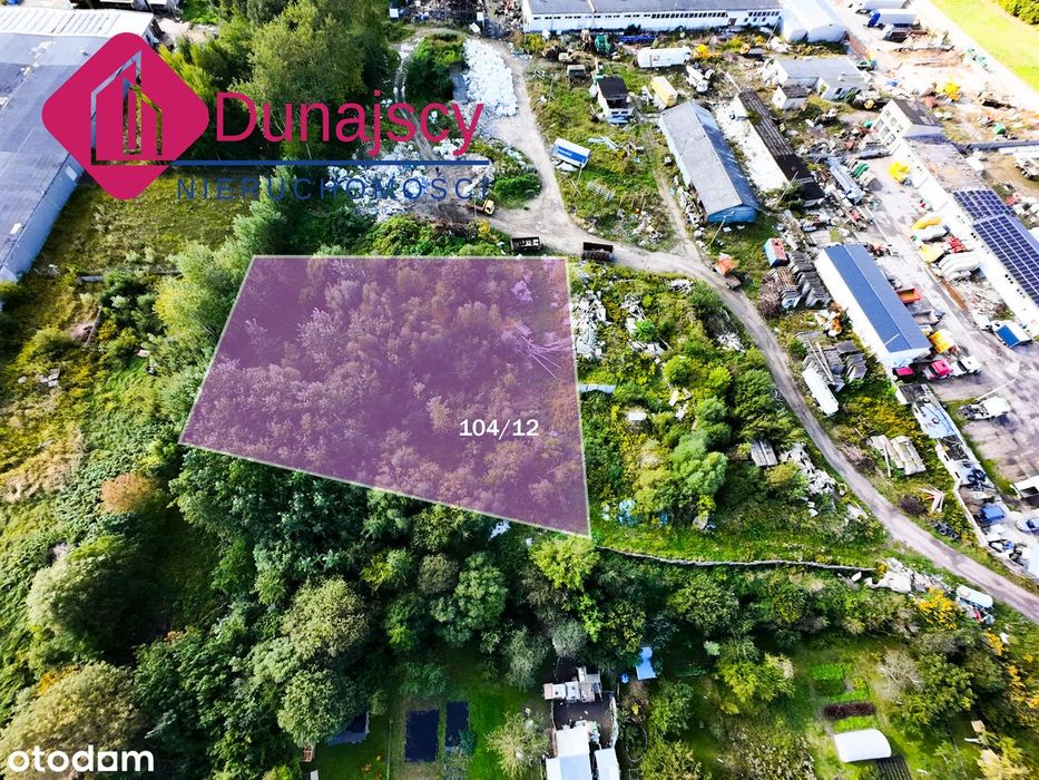 Teren Przemysłowy 0,34 Ha -Mpzp - Ul. Przemysłowa 26 - Produkcja