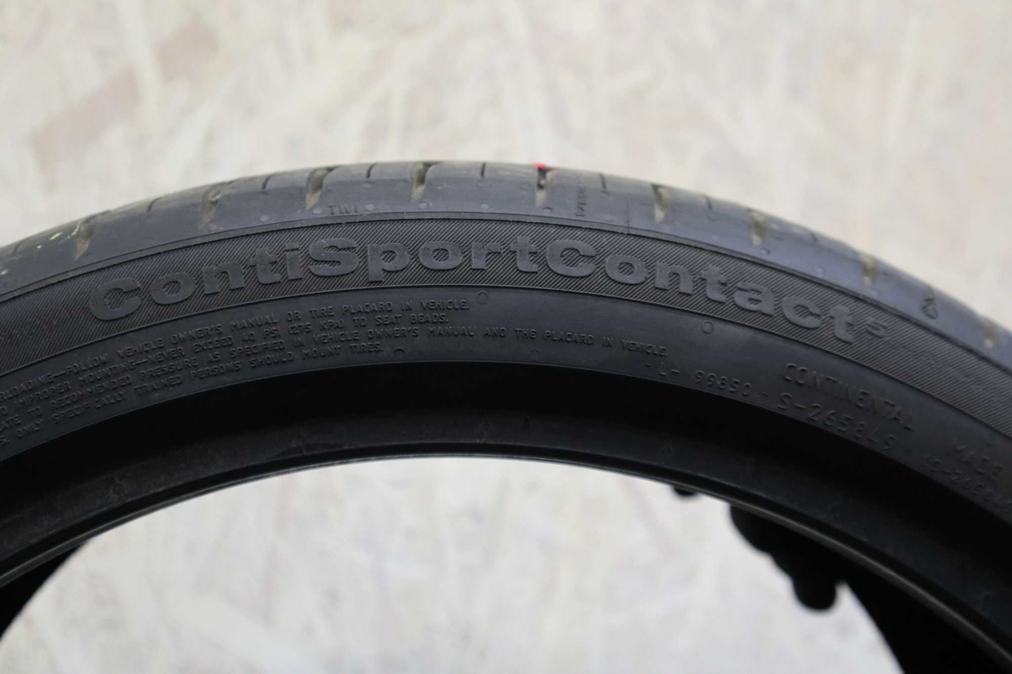 Пара літніх шин Continental Conti Sport Contact 5 215/40 R18 7 mm 2023