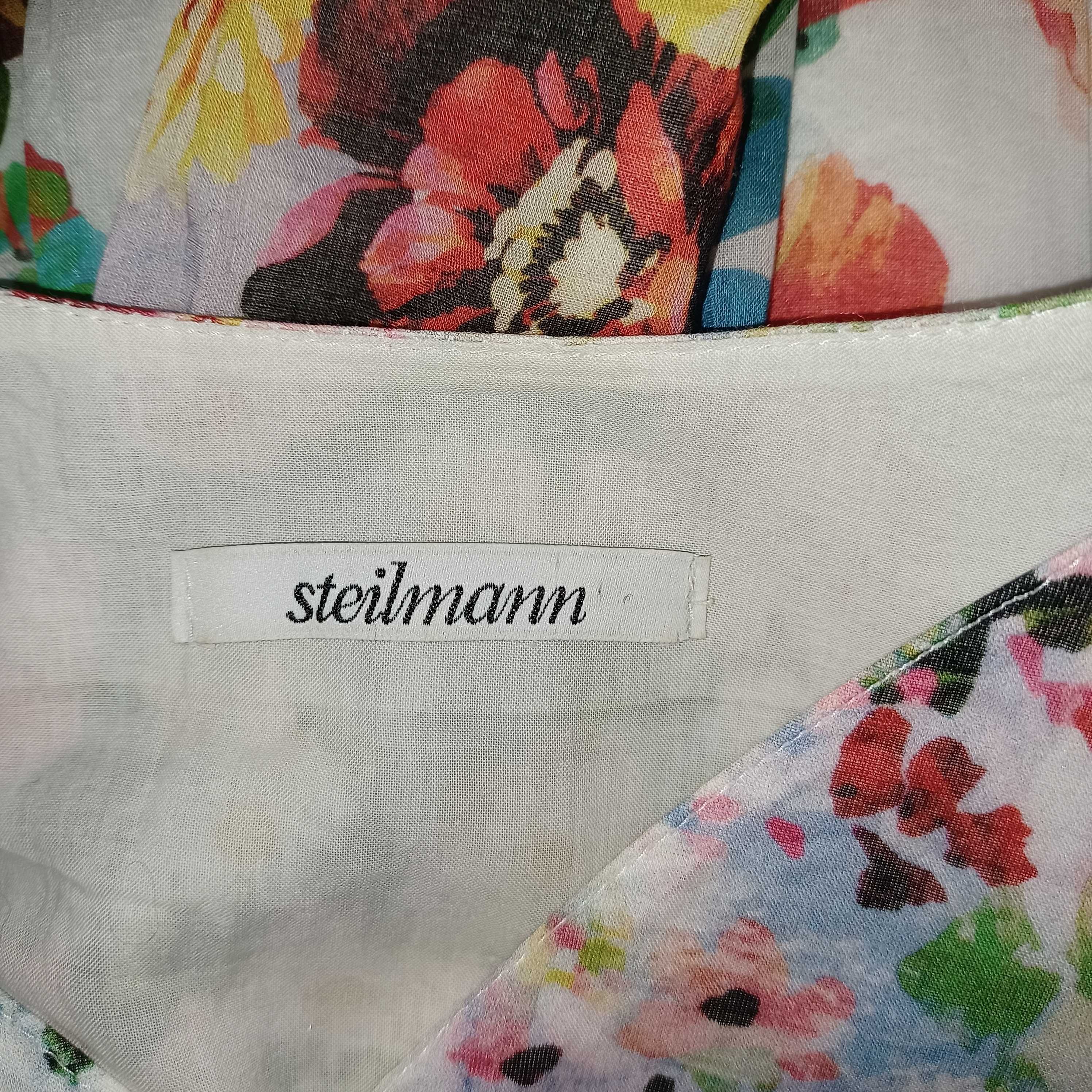 Steilmann sukienka barwna bawełna piękna dla XL+