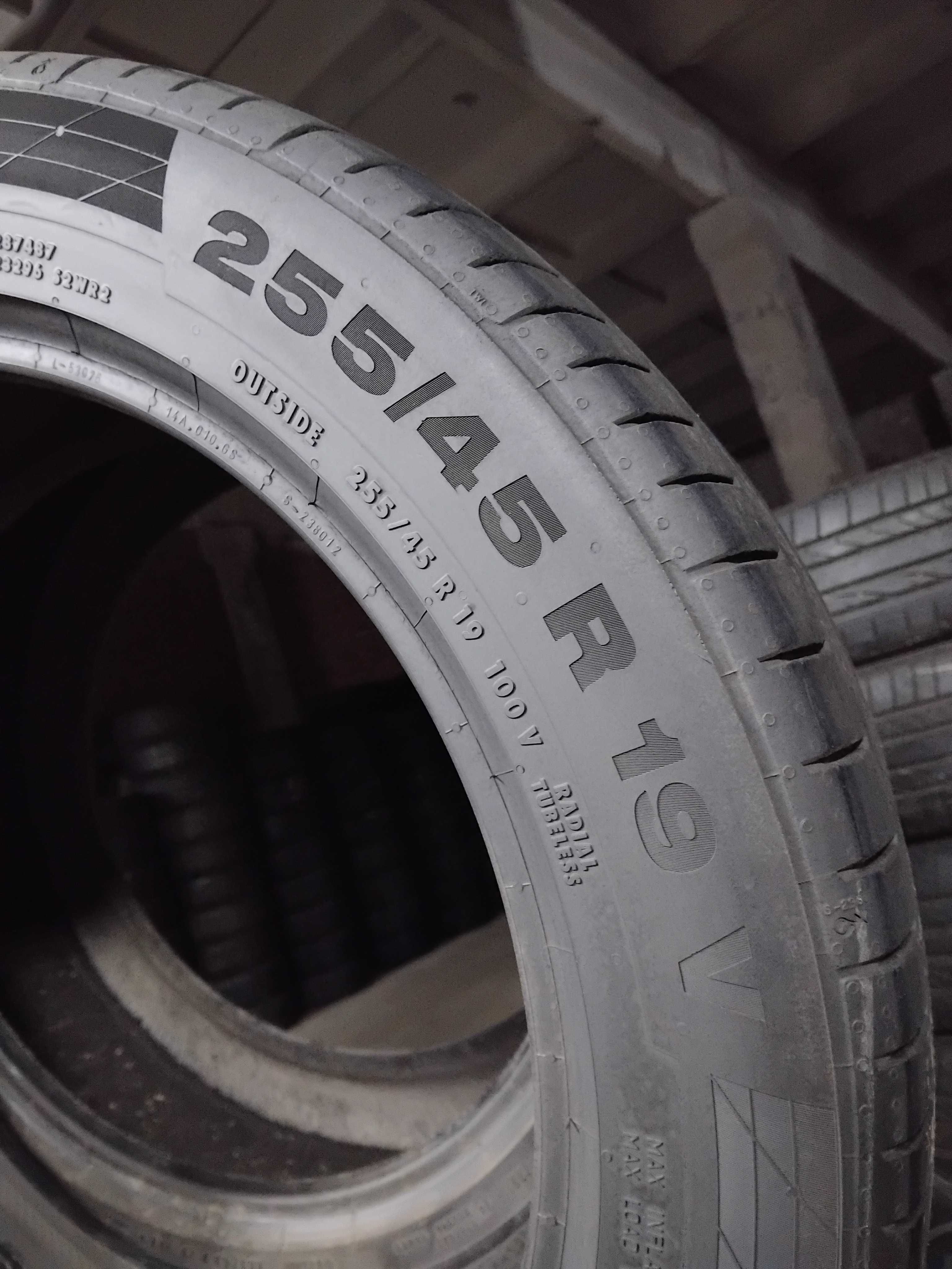 Шини бу 255/45 R19 Continental Sport Contact 5 Комплект Пара Літо