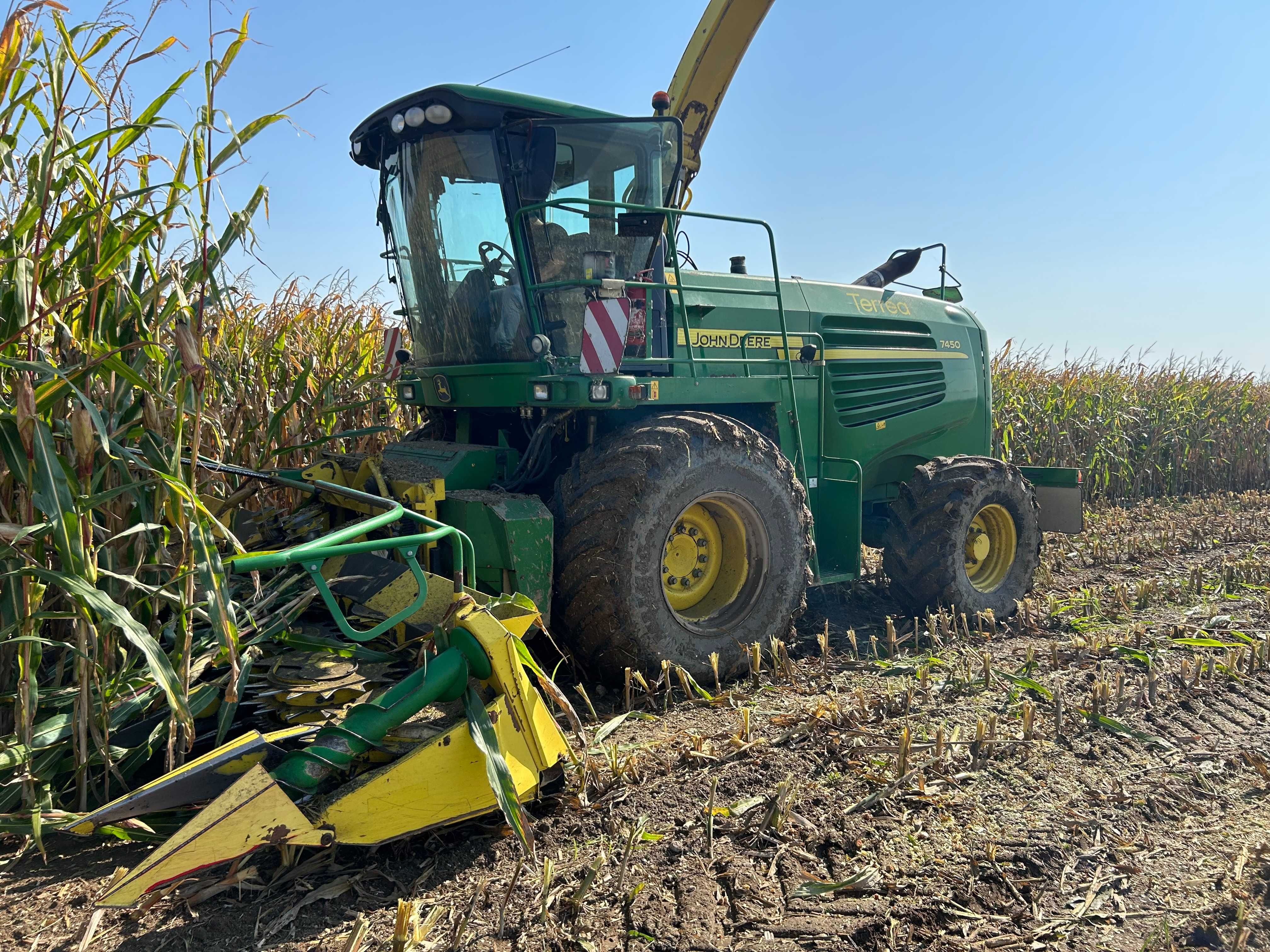 Sieczkarnia John deere 7450  rok;2009