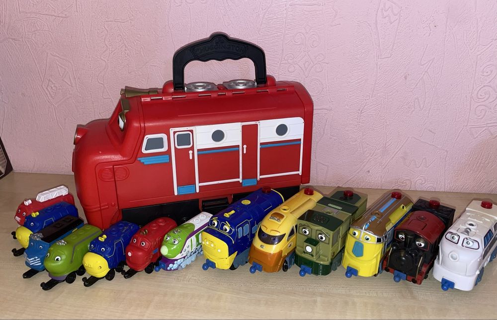 Коллекционный кейс Вилсон Chuggington Die-Cast Tomy паровозики