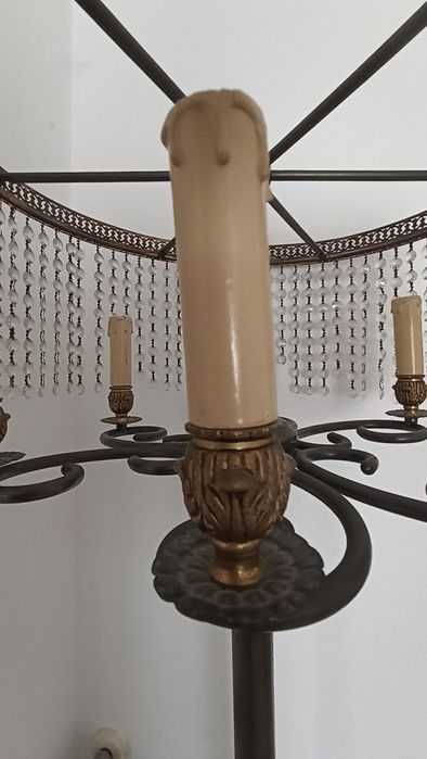 Candeeiro vintage de pé