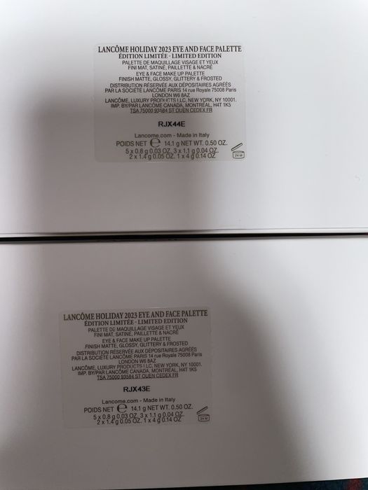 Палетка тіней та румʼян Lancome Eye & Face