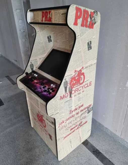 Automat arcade  nazwa firmy Logo twojej firmy reklama