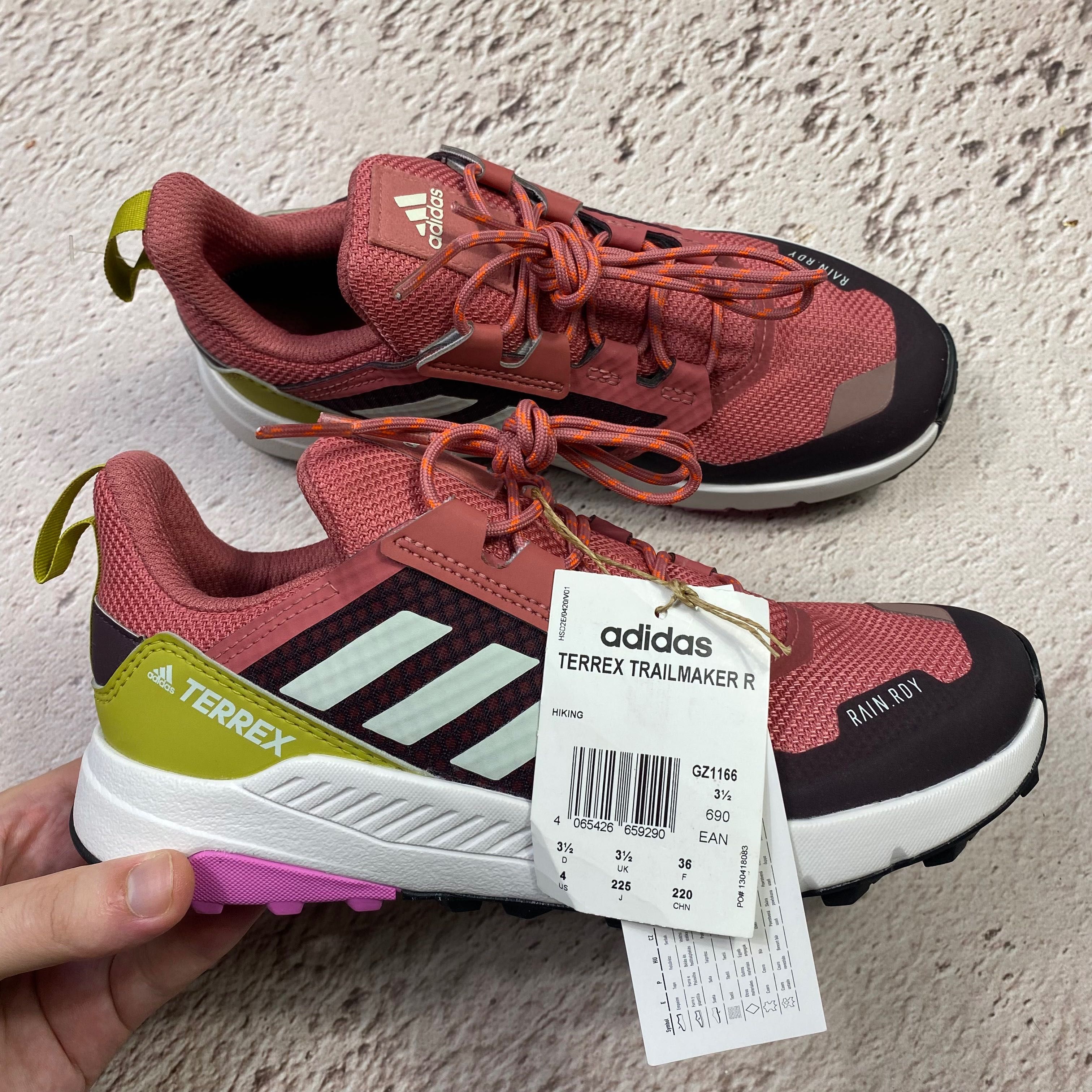 gz1166 оригінал трекінгові кросівки adidas terrex trailmaker goretex