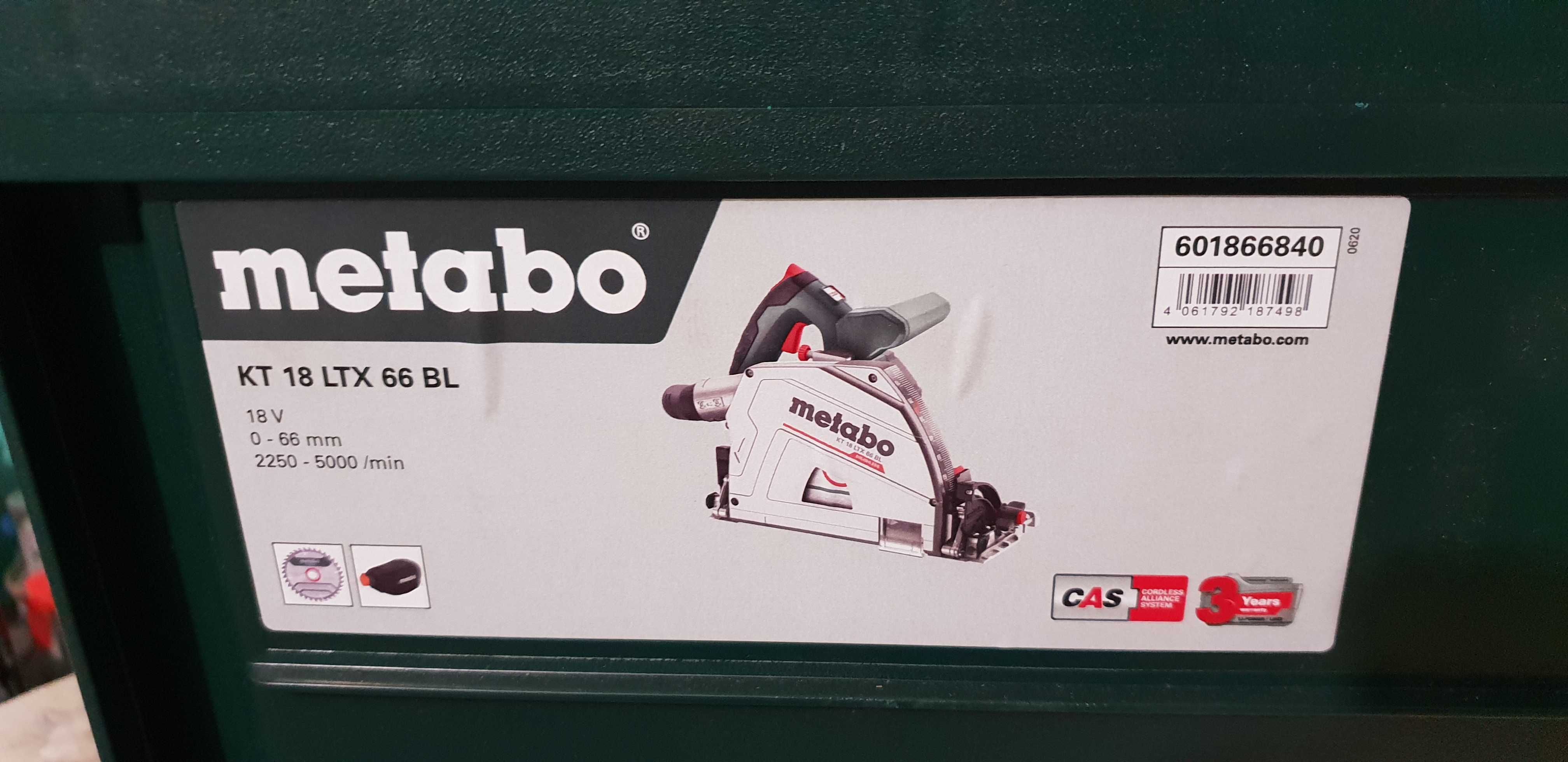 METABOX KT18LTX66 systainer piły walizka skrzynka narzędziowa metabo