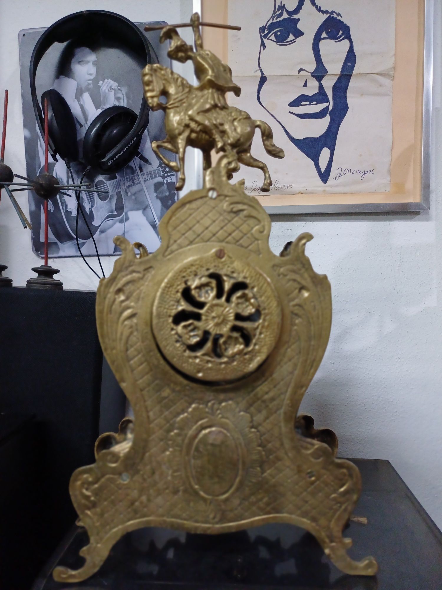 Relógio de Metal.