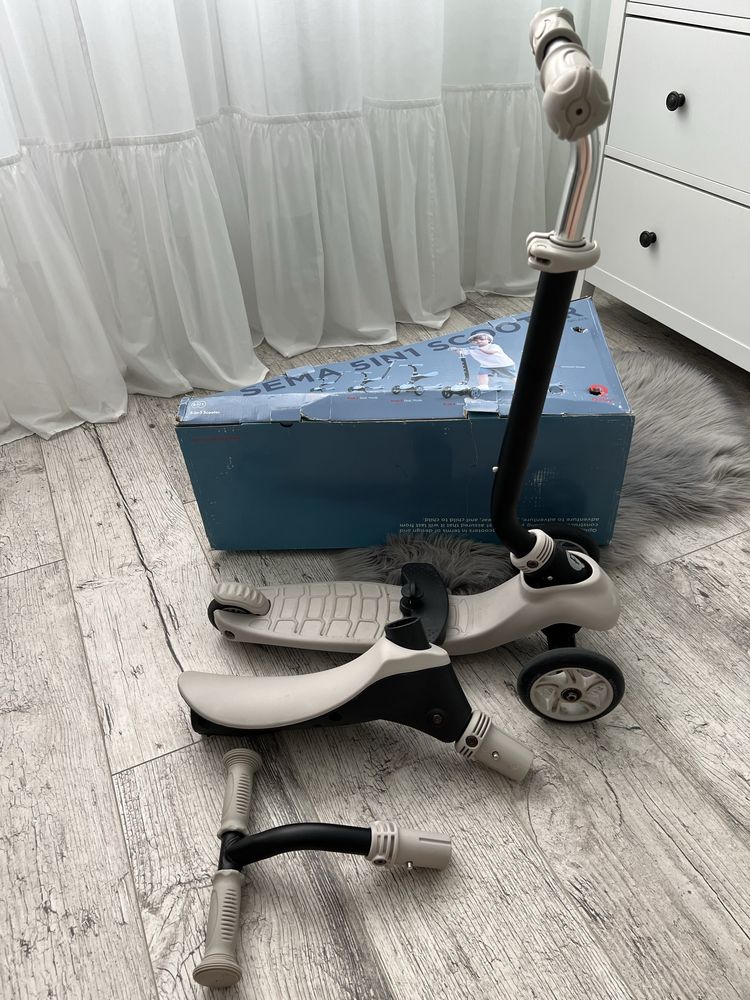 Самокат Qplay Sema Beige 5 в 1