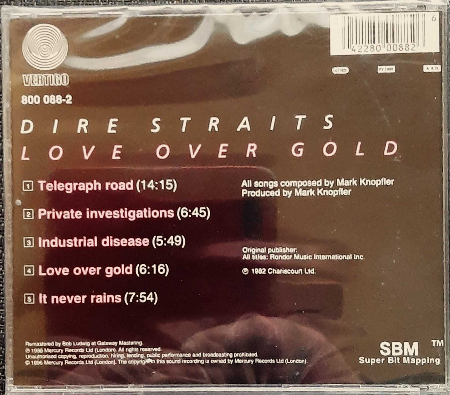 Polecam Album CD DIRE STRAITS - Album- Love Over Gold CD