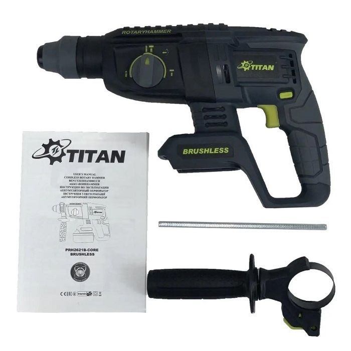 Перфоратор акмуляторний TITAN PRH2621B-CORE